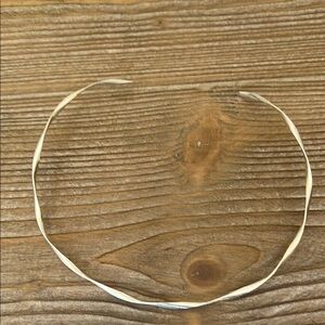 Silver Twisted Necklace